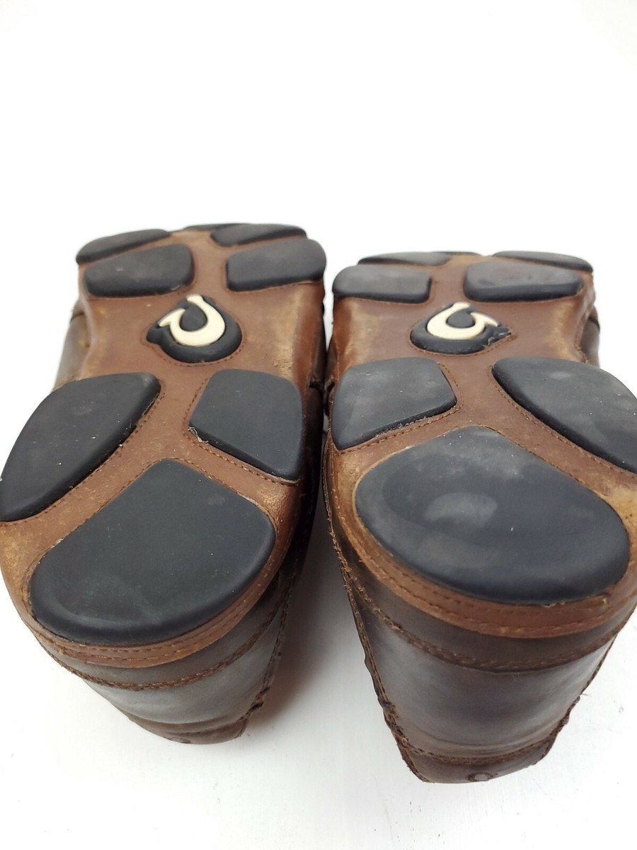 Olukai Men’s Kamuela Mens 10 Leather Outdoor Rugged Brown Boots Comfort Shoes Olukai Men main image 2