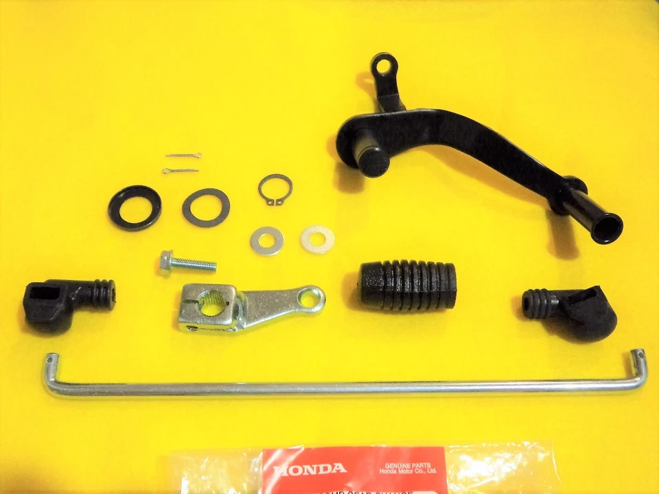 HONDA CBR125 R GEAR LEVER + BAR + RUBBERS + WASHERS SET 2004 - 2011  - Image 2 of 4