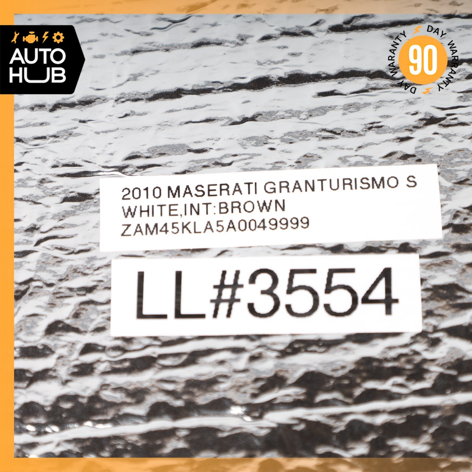 08-19 Maserati GranTurismo S M145 Door Sound Speaker 512022 OEM
