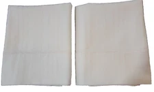 2 Pink 100% Egyptian Cotton Pillowcases By Commodity Corp.  19 X 31 Stan/queen