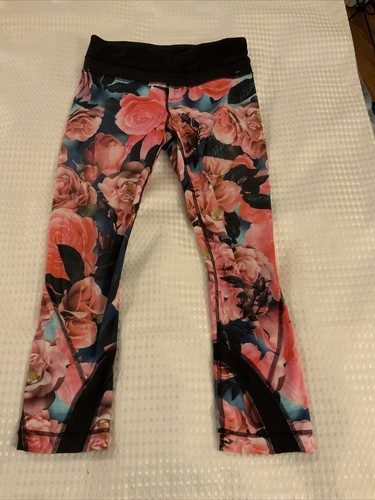 Lululemon pink floral leggings - Gem