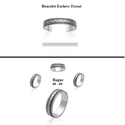 Alliance Tressée En Argent 925 - Taille 56 - Dolly-Bijoux (neuve Avec étiquettes)