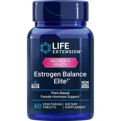 Life Extension Estrogen Balance Elite 60 Vegetarian Tablet