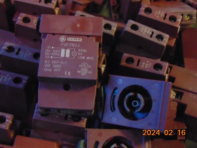 LOT OF 5 GE CEMA POWER SUPPLY TRANSFORMER 1.5W MAX, CAT# P9PTNVJ