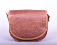 ONA SAVANNAH LEATHER CAMERA & CROSSBODY BAG COGNAC - SURFACE BLEMISHES