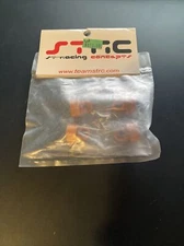 STA80035O CNC Machined Aluminum Shock Caps For Axial Wraith (orange)