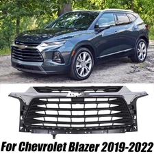 Front Bumper Grille Assembly Black & Chrome 84612436 For 2019-2022 Chevy Blazer