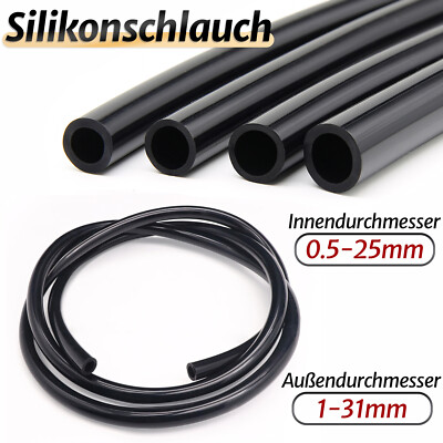 YOKIVE Silikon Schlauch 5x7mm 3 Meter | Flexibel Für Pumpen & Bewässerung | Luft & Wasser