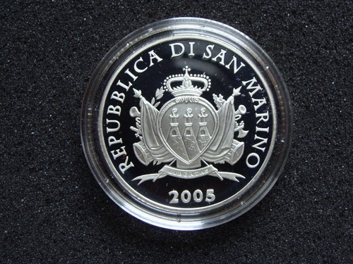10 EURO Silbergedenkmünze San Marino 2005,Uniformen, Schmucketui und Zertifikat - Bild 5 von 8