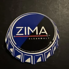 ZIMA CLEARMALT FLASHING PIN - 1992. Needs New Batteries ZIMA Clear Malt