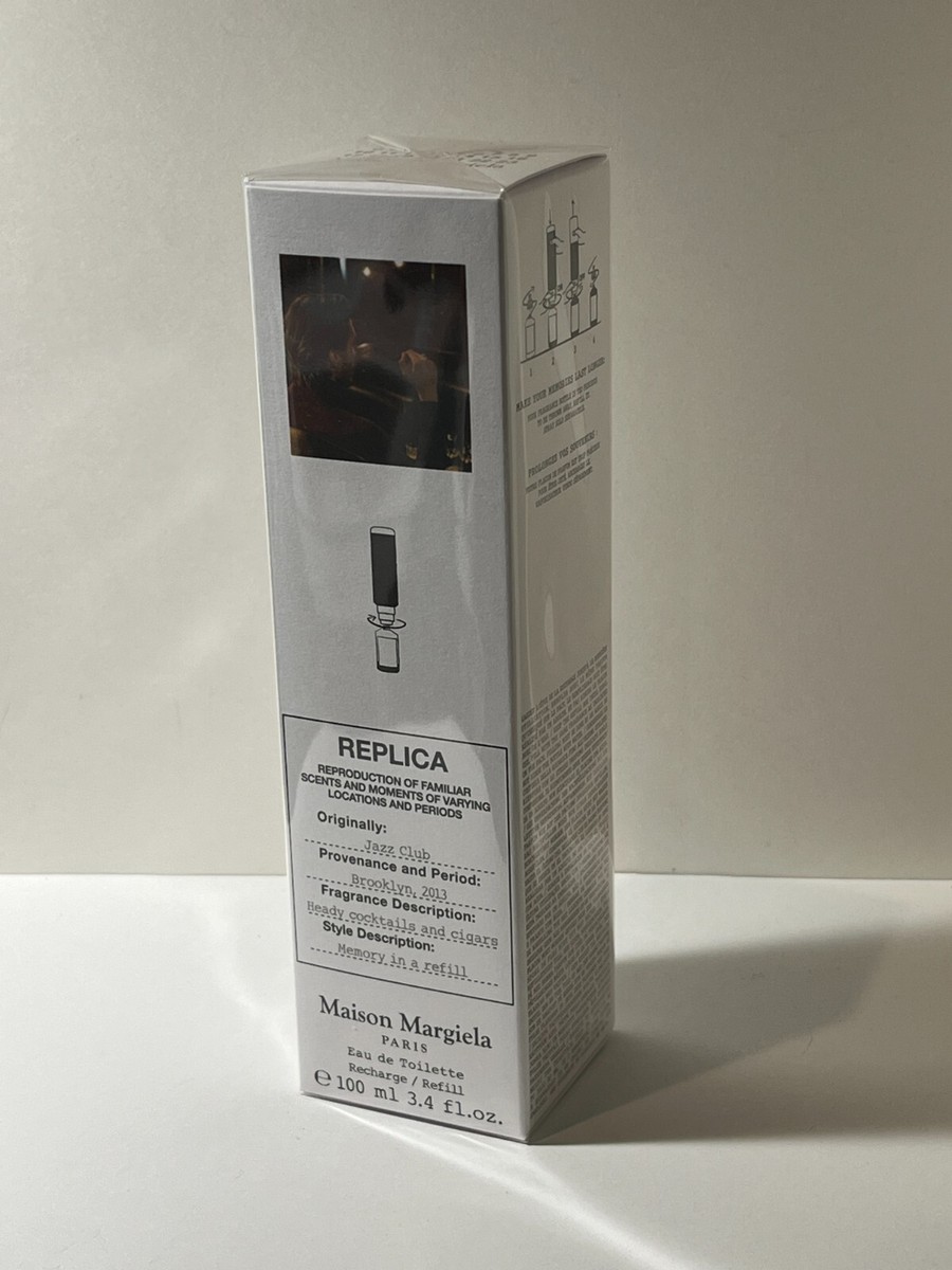 REPLICA JAZZ CLUB BY MAISON MARGIELA REFILL 3.4 OZ/100 ML SPRAY