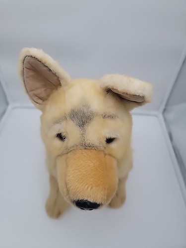 Circo Realistic Tan Black German Shepherd Soft Stuffed Plush Puppy Dog Licker - Picture 19 of 20