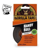 Gorilla Plastic Tape To - Go Double - Thick Adhesive, 1-inch By 30 Feet Gorilla Plastic Tape To - Go Double - Thick Adhesive, 1-inch By 30 Feet