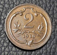 1910 Germany 2 Pfennig Coin