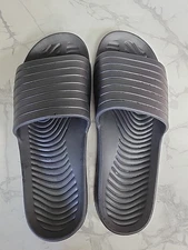 Made In USA Black Men's Slides Size 12