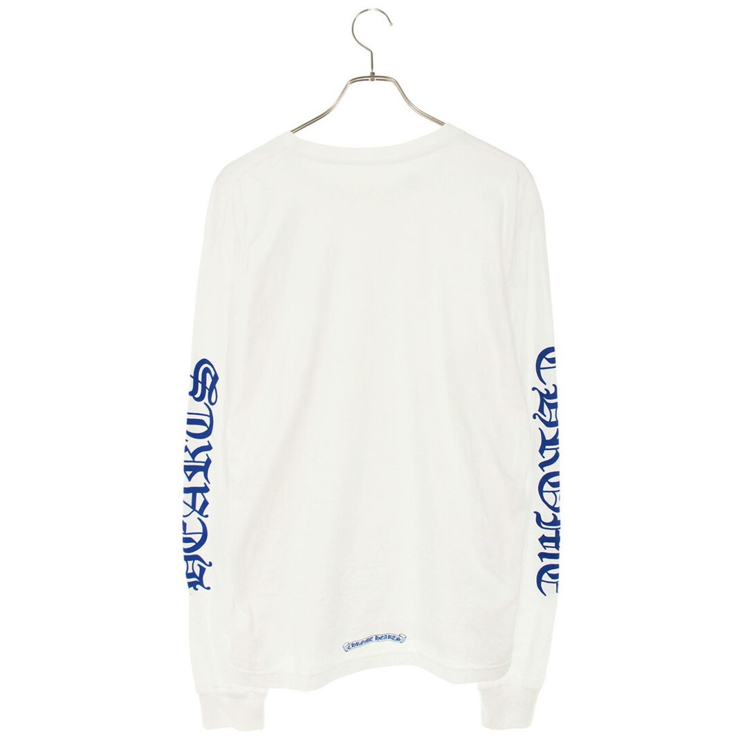 Chrome Hearts CH L S 1 Neck Logo Sleeve Printed Long Top Men's Used db84bddc029f thumbnail 3