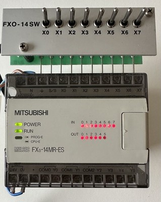 Mitsubishi Melsec , Programmable Controller FX0-14MR-ES , 100-240VAC , NEU