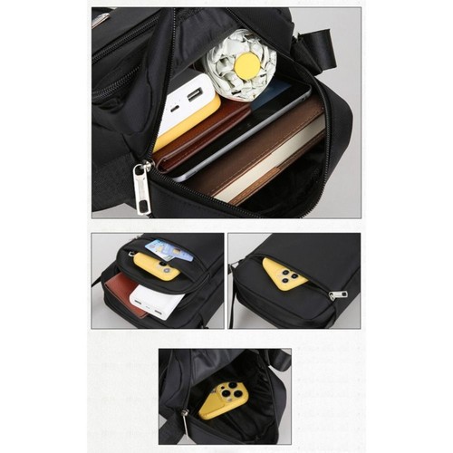 Herren Crossbody-Taschen Umhängetasche Junge Umhängetaschen Mann Handtaschen - Picture 7 of 20