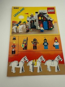Lego Castle Lion Knights 6067:Guarded Inn Complete