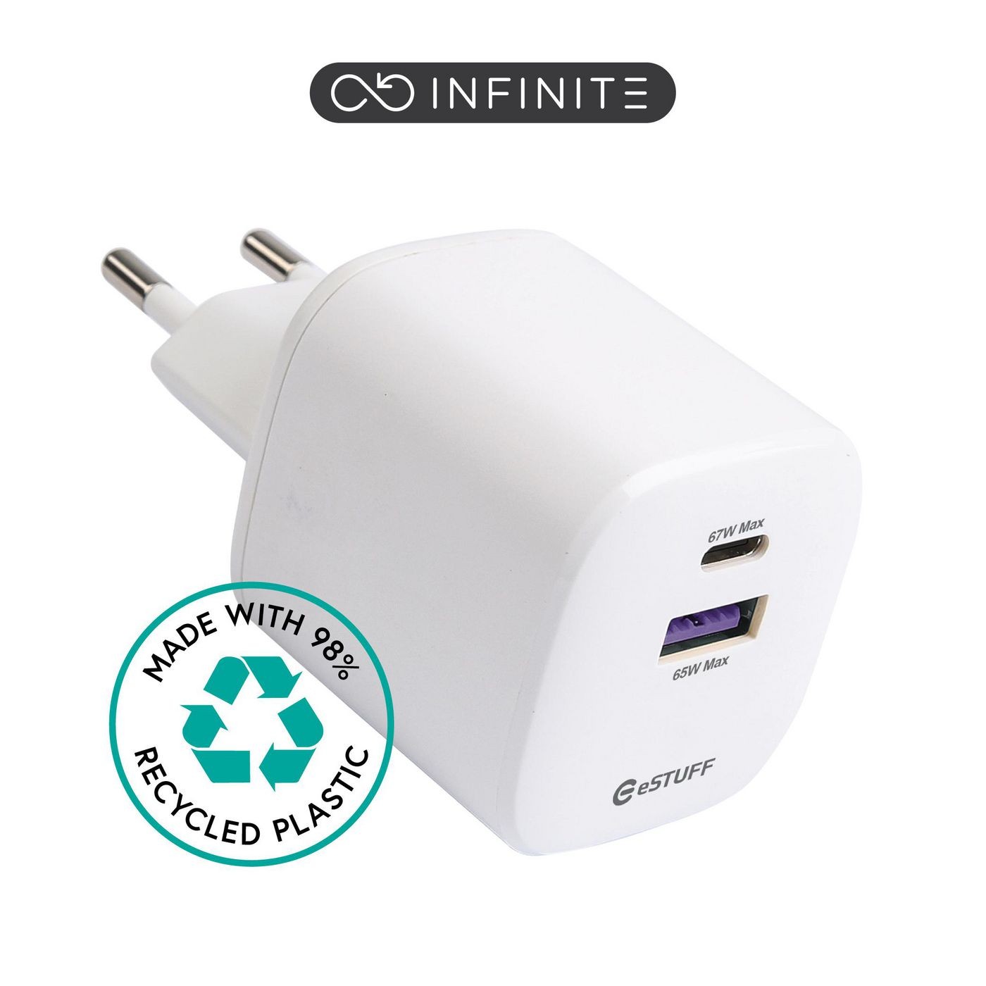eSTUFF ES637065 INFINITE USB-C Charger EU PD