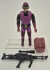 Vintage GI Joe 1990 S.A.W. Viper Action Figure W Gun & Backpack Hasbro ARAH Toy