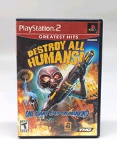 Destroy All Humans PlayStation 2 PS2 Original Replacement Case Only No Game