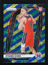 2024-25 Panini Prizm Choice Blue Yellow & Green Prizm Kyshawn George #257 c8r