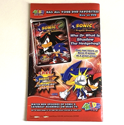 Shadow the Hedgehog Manual Only NO GAME Nintendo GameCube