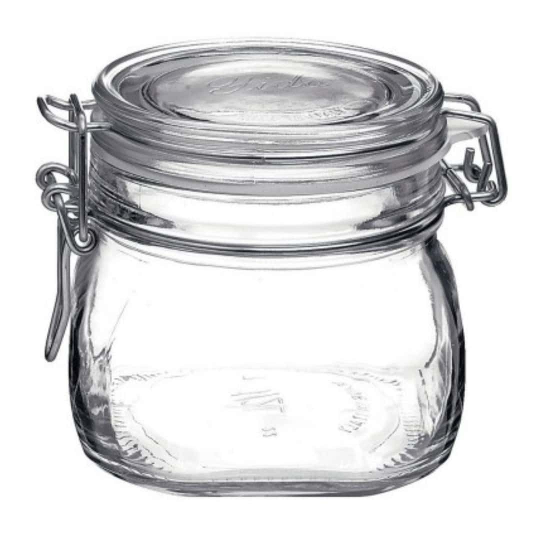 Fido Fidenza Jar 500 G Glass - Bormioli Rocco - Sweet Cocktail Preserves
