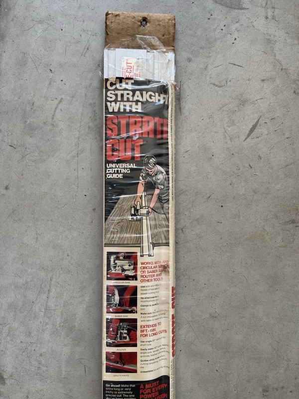 Strate-Cut Universal Cutting Guide Two 51" Sections 8' 6" Total Length