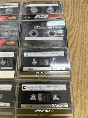 Lot Of 12 Used TDK SA-X90 Dsx 90 D90 D60 | eBay