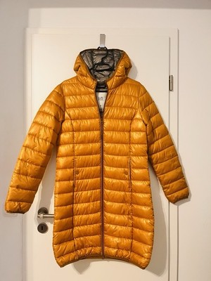 Q  / S by s. Oliver Jacke  Steppjacke M Gelb Lang Übergangsjacke