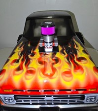 Rc Engine v8 Carby Monster truck Crawler Tamiya Clod buster Hpi traxxas 1/10