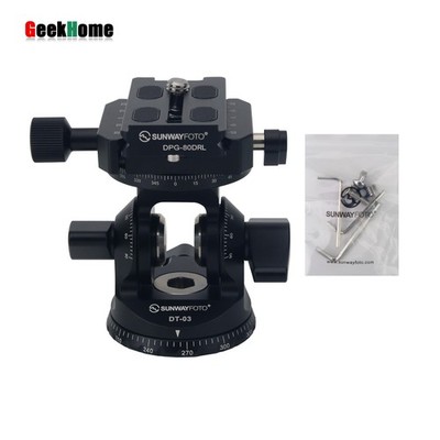 DT-03R 2-way Head Tripod 360 Panning Base with High Load Capacity gh23