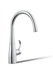 Kohler Simplice Single-Handle Bar Sink Faucet Polished Chrome K-22034-CP