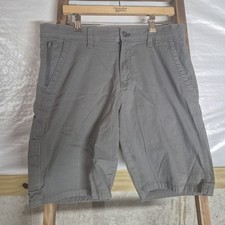 Weatherproof Men's Walnut Trail Utility Shorts Stretch Flex Waistband Sz 34