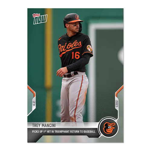 2021 Topps Now 10 Trey Mancini