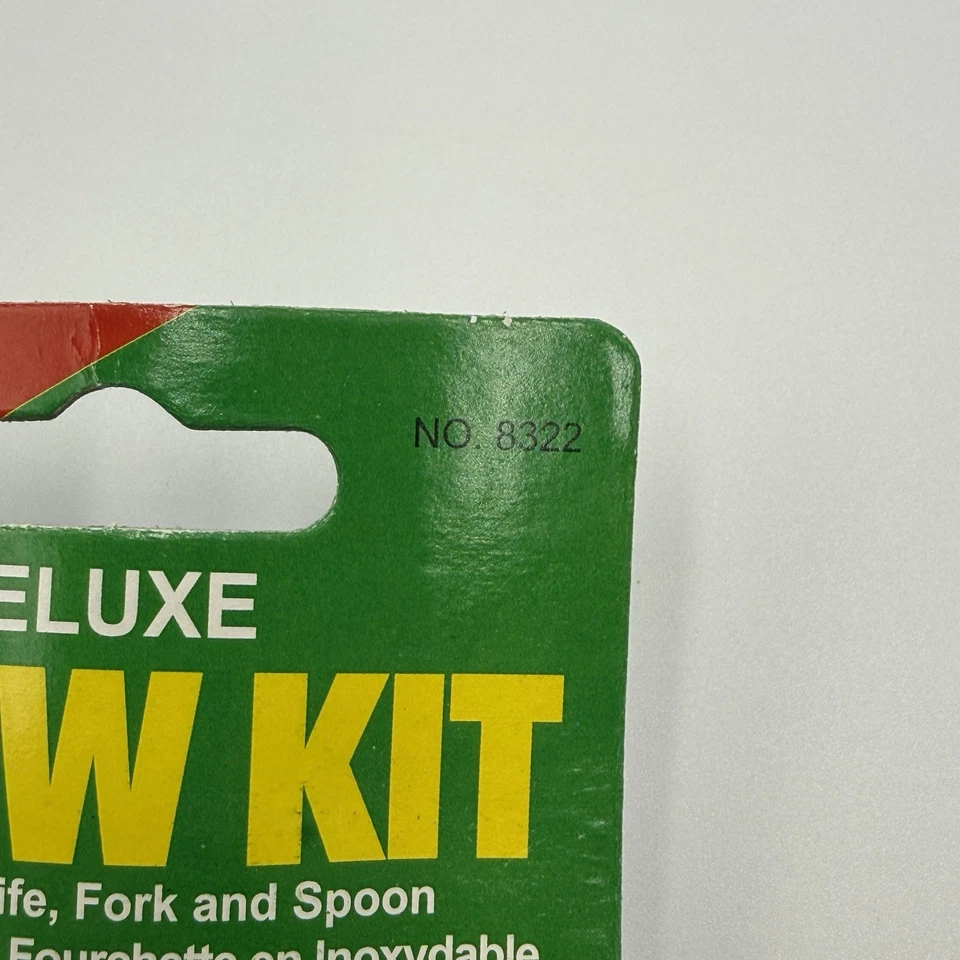 De colección Coghlan’s Deluxe Chow Kit 8322 Cuchillo Tenedor Cuchara Sellado Foto 3 de 4