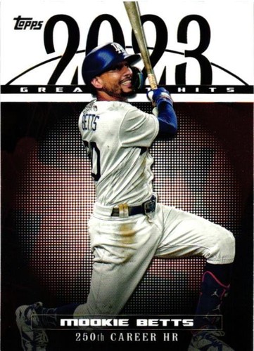 2024 Topps #23GH-28 Mookie Betts 2023 Greatest Hits - Picture 1 of 2