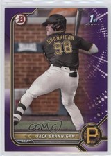 2022 Bowman Draft Purple 38/250 Jack Brannigan #BD-154 0z8v