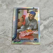 2025 Topps Chrome Baseball Vladimir Guerrero Jr SP Image Variation Card