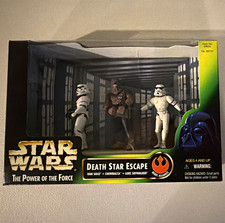 Kenner Star Wars Power of the Force Death Star Escape Chewbacca Set 1997