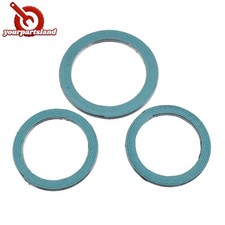 For Lexus IS300 2001 2002 03 04 2005 Exhaust Gasket 3PCS 90917-06046 90917-06076