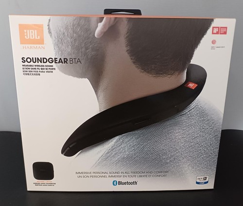 JBL SoundGear BTA Wearable Neck Speaker Bluetooth Audio Transmitter Black Used - Picture 9 of 9
