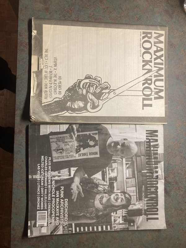 Maximum Rock ‘N’ Roll Number 215 And 402 Both With Torn Covers