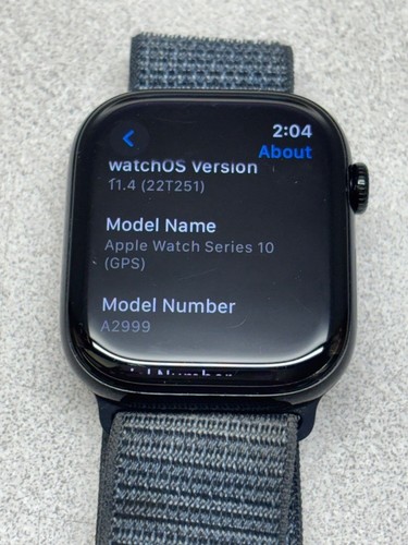 Apple Watch Series 10 46mm Midnight 64gb GPS Only A2999 - Zdjęcie 4 z 9