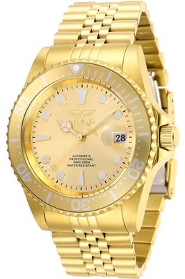 Invicta 30096 Herrenuhr Champagner Edelstahl