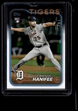 2024 Topps Brenan Hanifee Rookie Detroit Tigers #369