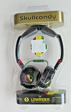 Skullcandy Lowrider On Ear 40mm Headphones Rasta Edition   New
