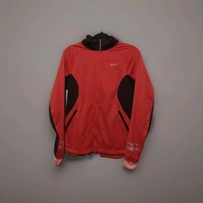Nike Running Dri-Fit Reflective Two Tone Shield Jacket Size Medium EUC